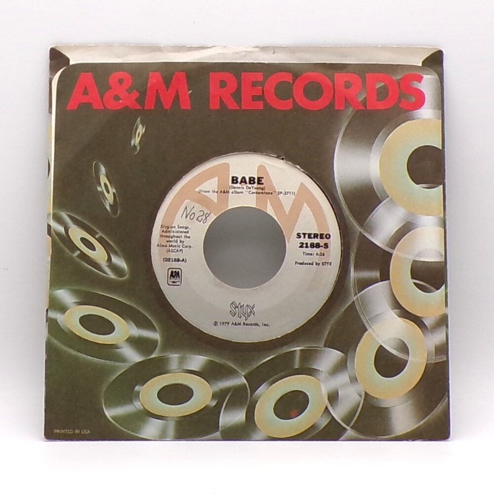 Babe/I'm O.K. by Styx 45